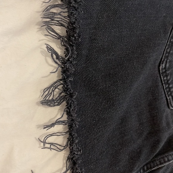 ASOS Black Denim Mini Skirt - Picture 4 of 5